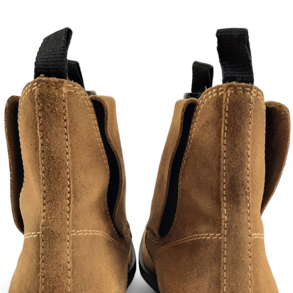 ACNE STUDIOS Italy Camel Suede Chelsea Ankle Boot Bootie Brown Western 39 9 - Picture 11 of 15